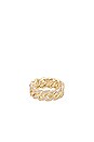 view 1 of 3 ANILLO ICED CUBAN LINK II in Gold