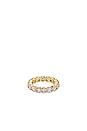 view 2 of 3 The Round Eternity Band in Gold