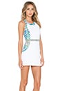 view 2 of 4 Scallop Shell Tennis Dress in Multi