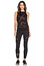 view 4 of 4 LEGGINGS LONG ISLAND MESH in Black