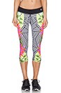 view 1 of 4 Tropicana Mid Length Legging in Multi