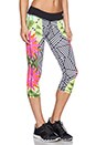 view 2 of 4 Tropicana Mid Length Legging in Multi