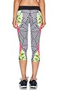 view 3 of 4 Tropicana Mid Length Legging in Multi