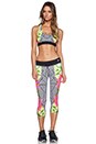 view 4 of 4 Tropicana Mid Length Legging in Multi