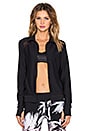 view 1 of 6 Slim Mesh Jacket in Black