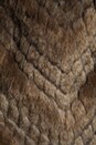 view 5 of 5 Chevron Faux Fur Heavenly Coat in Taupe