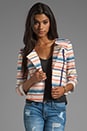 view 1 of 5 Berber Stripe Beatrix Jacket in Multi