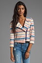 view 2 of 5 Berber Stripe Beatrix Jacket in Multi