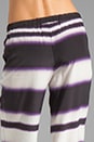 view 6 of 7 Ink Stripe Ikat Yuma Pant in Black Plum