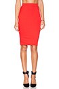 view 1 of 3 Adelisa Skirt in Lacquer Red