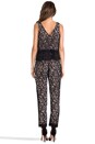 view 3 of 6 Zia Lace Jumpsuit en Black/Nude in Black & Nude