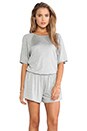 view 1 of 5 Lucille Romper in Heather Grey