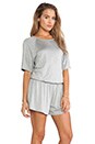 view 2 of 5 Lucille Romper in Heather Grey