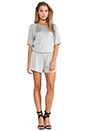 view 4 of 5 Lucille Romper in Heather Grey