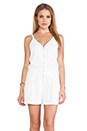 view 1 of 4 Jeanette Romper in Whitewash