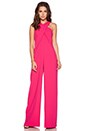 view 1 of 3 Halyn Jumpsuit in Vivid Pink
