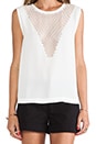 view 4 of 4 Betsy Top in White