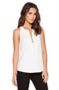 view 2 of 3 Dextra Tank Top in White