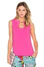 view 1 of 4 Kayson Top in Flamingo