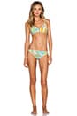view 4 of 4 Cosmos Bikini Top in Multi