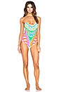 view 2 of 4 Tamarindo Bandeau One Piece in Multi