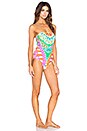 view 3 of 4 Tamarindo Bandeau One Piece in Multi