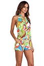view 3 of 6 Santa Cruz Romper in Multi