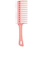 view 2 of 3 Wide Tooth Comb in Mango & Pink