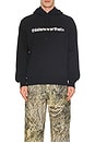 view 4 of 4 T Logo Hoodie in Black