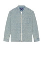 view 1 of 4 Damaged Denim Shirt in Washed Blue