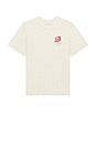 view 5 of 5 Strawberry Tee in Oatmeal