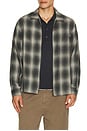view 1 of 5 Nep Check Zip Shirt in Black