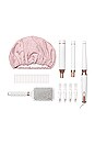 view 1 of 1 KIT D'APPAREILS DE COIFFURE WHIRL TRIO COMPLETE STYLING in White & Rose Gold