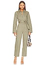 view 1 of 3 Tommy Jumpsuit in Sage Green