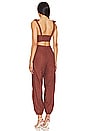 view 3 of 3 Kylo Jumpsuit in Chocolate Brown