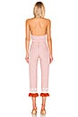 view 3 of 3 Jamie Jumpsuit in Rust Stripe