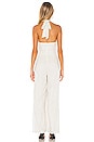 view 3 of 3 Aubrielle Jumpsuit in Ivory & Black Dot