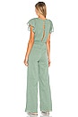 view 3 of 4 Esme Jumpsuit in Sage Green