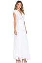 view 2 of 3 x REVOLVE Sid Wrap Dress in White