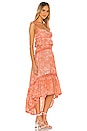 view 2 of 4 VESTIDO RUMER in Coral Pink Tie Dye