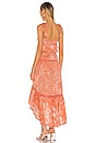 view 3 of 4 VESTIDO RUMER in Coral Pink Tie Dye