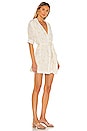 view 2 of 3 Whitaker Button Front Dress in Faded Yellow Floral