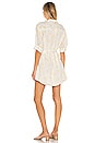 view 3 of 3 Whitaker Button Front Dress in Faded Yellow Floral