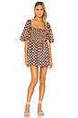 view 1 of 3 ROBE LYNDY in Brown Dot