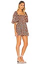 view 2 of 3 ROBE LYNDY in Brown Dot