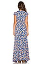 view 3 of 3 Sid Wrap Dress in Navy & Peach Floral