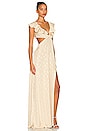 view 2 of 3 Collette Gown in Khaki