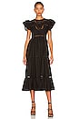view 1 of 3 Claudette Midi Dress in Black