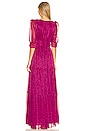 view 3 of 4 Jainey Maxi Dress in Deep Fuchsia