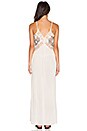view 3 of 3 Huntley Lace Maxi Dress in Black & Cream